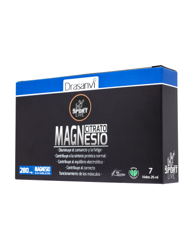 Magnesio Vial Caja 7X25Ml Sport Live Drasanvi