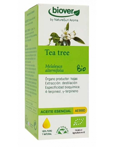 Tea Tree Aceite Esencial Bio 10Ml. de Biover