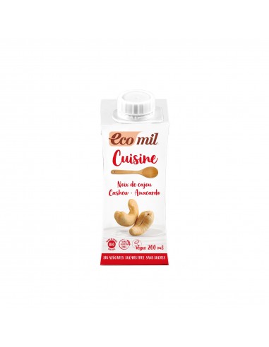 Ecomil Cuisine Cashew Tetrabrik 200 ml