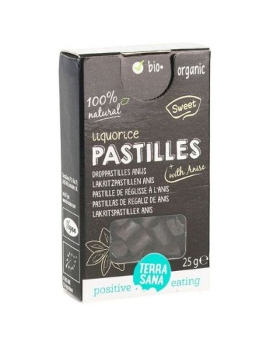 Pastillas De Regaliz Con Anis 25 G de Terrasana