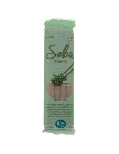 Soba Yomogi Espaguetis Japoneses De Trigo Sarracen de Terras