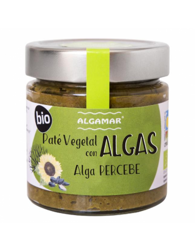 Paté De Alga Percebe Bio 180 G Algamar