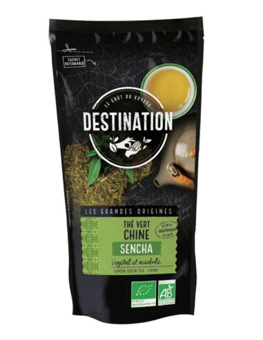 Te Verde Sencha Chino Bio, 80 G de Deastination