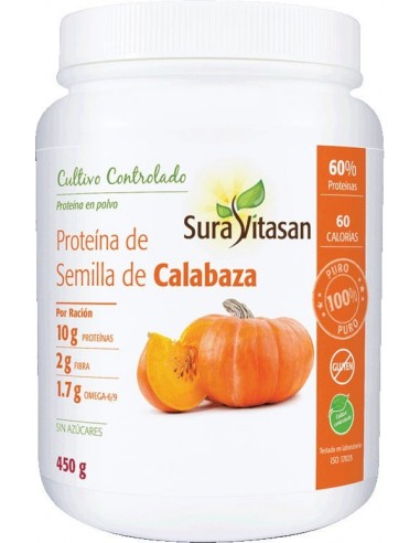 Proteina De Semilla De Calabaza 450Gr. de Sura Vitasan