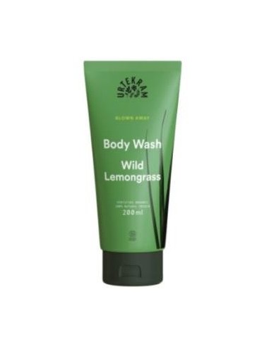 Wild Lemongrass Gel De Baño 200 Mililitros Eco Vegan Urtekram