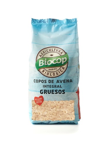 Copos De Avena Gruesos Integral 500 Gramos Bio Biocop