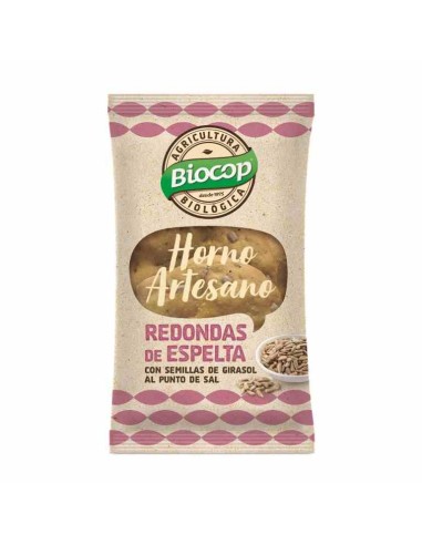 Redondas Espelta Girasol Sal Biocop 50 G