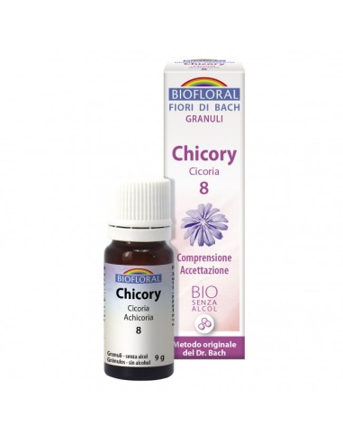 Flores De Bach 08 Chicory - Achicoria Bio* - 9 G - Gránulosd