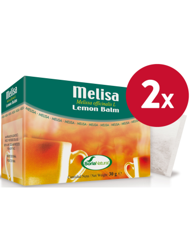 Pack de 2 uds Infusion de Melisa 20 uds de Soria Natural