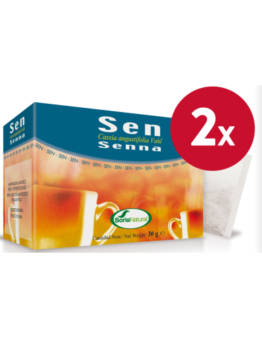 Pack de 2 uds Infusion de Sen 20 uds de Soria Natural