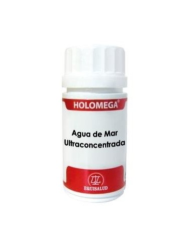 Holomega Agua De Mar Ultraconcentrada 50 Cáp. de Equisalud