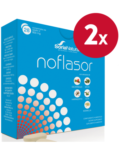 Pack de 2 ud Noflasor 28 Comprimidos de Soria Natural