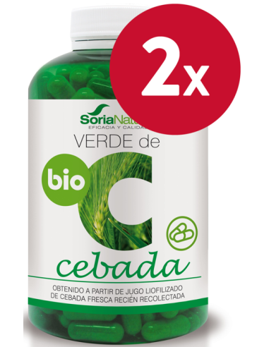 Pack de 2 ud Verde De Cebada 240Cap. de Soria Natural