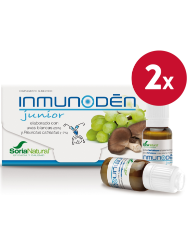 Pack de 2 ud Inmunoden Junior 10Viales de Soria Natural