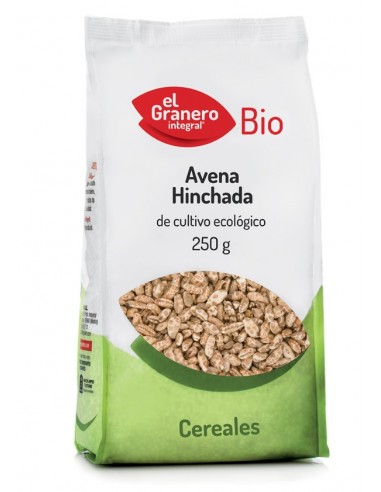 Avena Hinchada Bio, 250 G de El Granero Integral