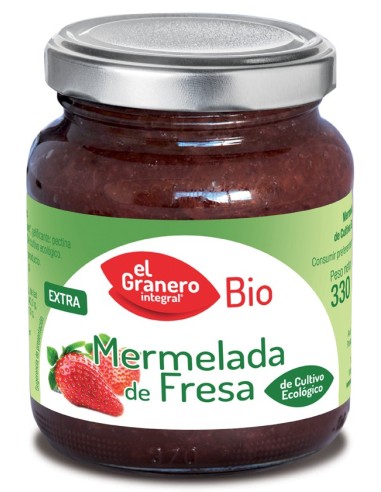 Mermelada De Fresa Bio, 330 G de El Granero Integral