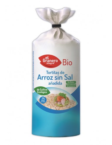 Tortitas De Arroz Sin Sal Bio 115 G De Granero