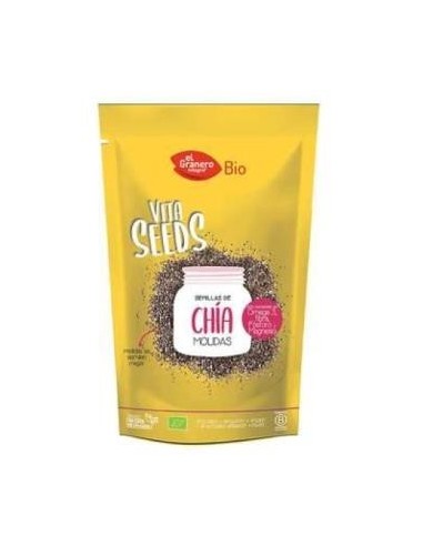 Vitaseeds Semillas De Chia Molidas Bio, 200 G de El Granero Integral