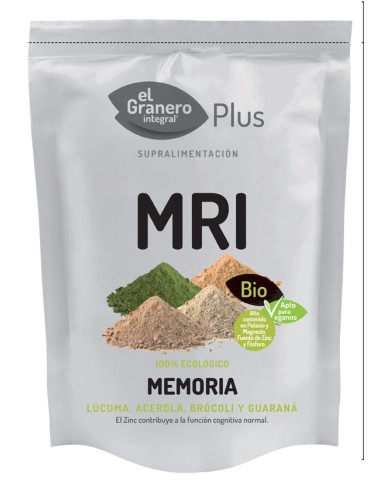 Memoria (Lucuma, Acerola, Brocoli Y Guarana) Bio, 150 G de E