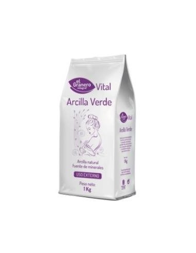 Arcilla Verde En Polvo, 1 Kg de El Granero Integral