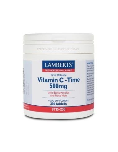 Pack de 2ud Vitamina C 500Mg. Time Lib. Sostenida 250  Compr