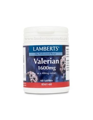 Pack de 2ud Valeriana 1600Mg. 60 Comprimidos de Lamberts