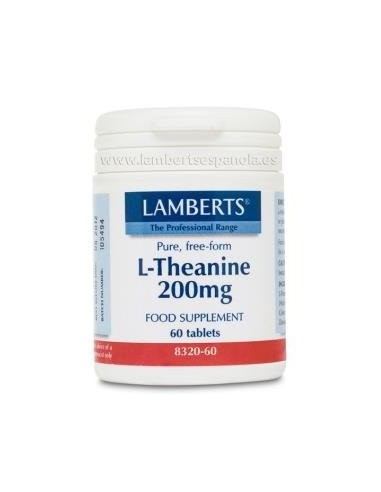 Pack de 2ud L-Teanina 200Mg. 60 Comprimidos de Lamberts