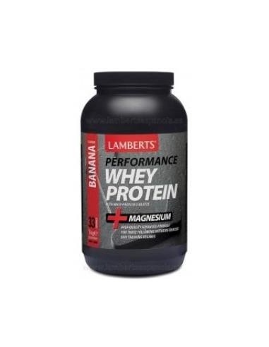 Pack de 2ud Whey Protein Sabor Platano 1Kg. de Lamberts