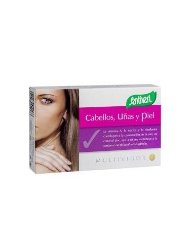 Multivigor Cabello Uñas Y Piel 48 Comprimidos Santiveri