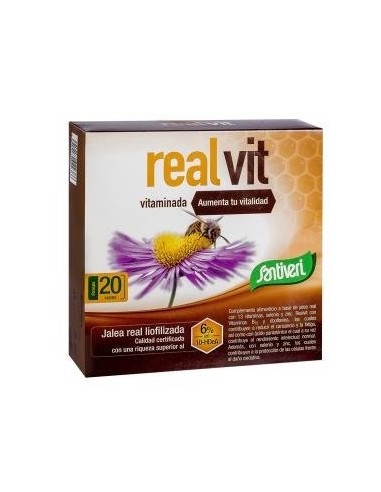 Realvit Vitaminada 20 Viales Santiveri