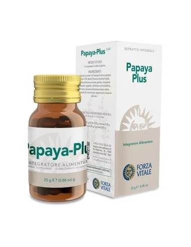 Papaya Plus  25Gr.Comprimidos de Forza Vitale