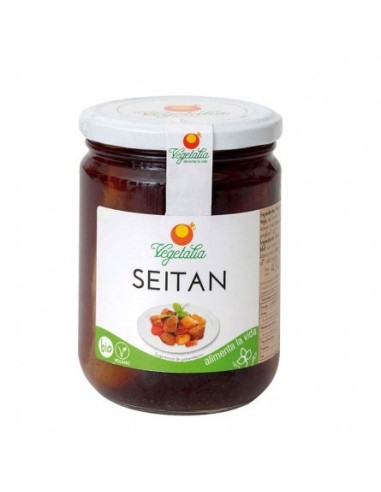 Seitan Bote Esterilizado 250 GramosBio Vegetalia