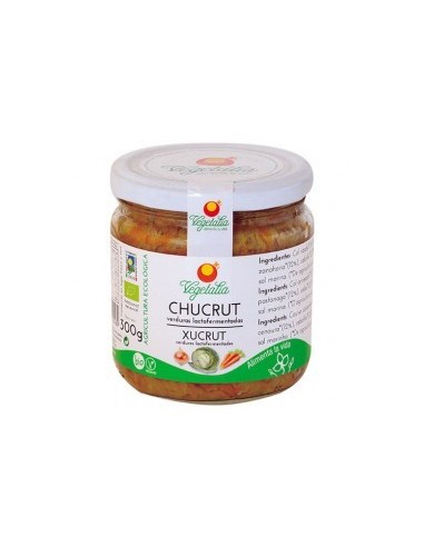 Chucrut Verduras Lactofermentadas 300 Gramos Bio Vegetalia