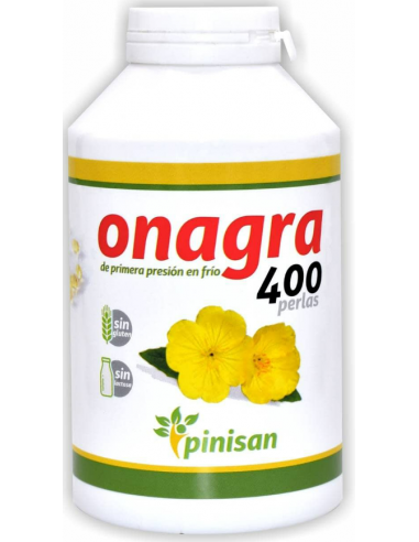 Perlas Onagra, 400 Perlas -500 Mg de Pinisan