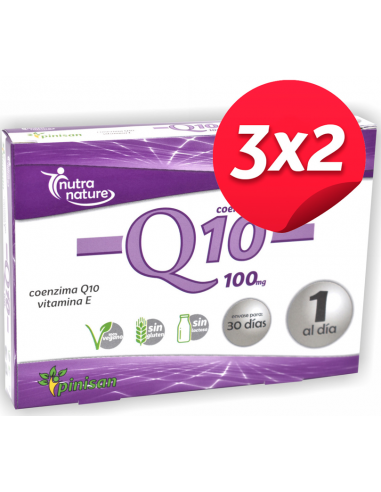 Pack 3x2 Coenzima Q10 100Mg 30Cap. de Pinisan