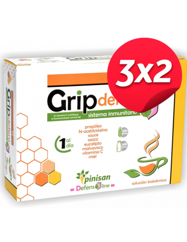 Pack 3x2 Grip Defens 12S Sobres de Pinisan