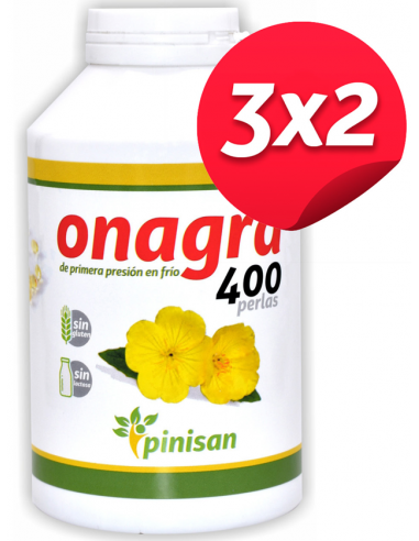 Pack 3x2 Pinisan 1 A.Primula+Vit.E 400 Perlas de Pinisan