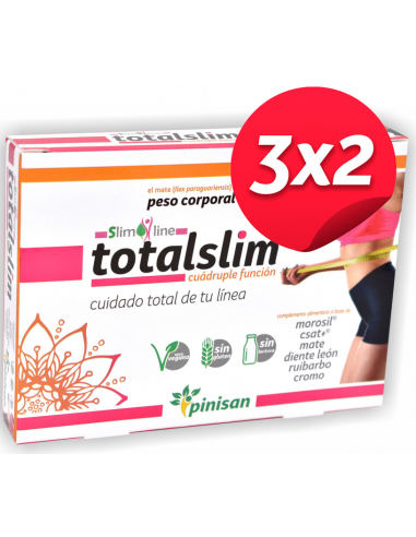 Pack 3x2 Totalslim 30Cap. de Pinisan