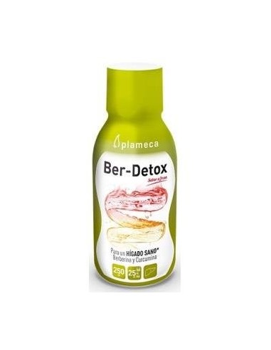 Ber-Detox Sabor Fresa 250 Ml De Plameca