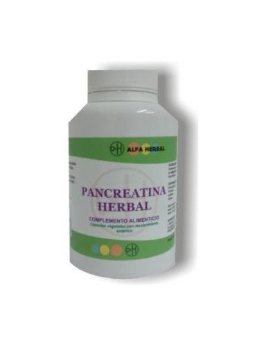 Pancreatina Herbal 120 Cápsulas  Alfa Herbal