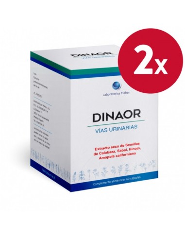 Pack 2 Unidades Dinaor 60Cap. de Dinadiet..