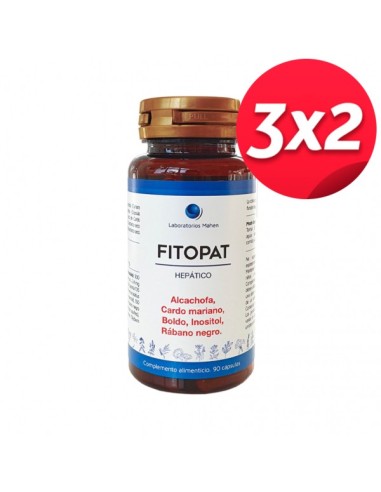 Pack 3X2  Fitopat 60Cap. de Mahen