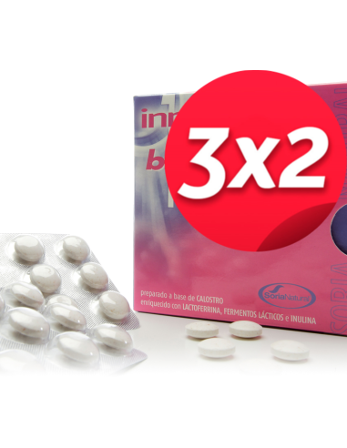 Pack 3X2 Inmuneo Bb12 48 Comprimidos de Soria Natural.