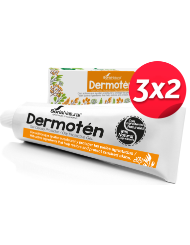 Pack 3X2 Dermoten Cerato 40Gr. de Soria Natural.