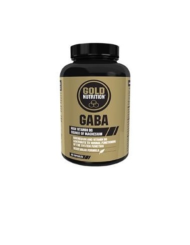 Gaba 60 capsulas de Gold Nutrition