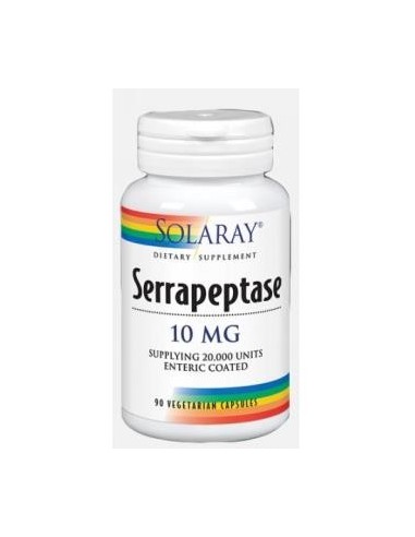 Pack 2 Uds. Serrapeptase 90Cap. de Pack Solaray