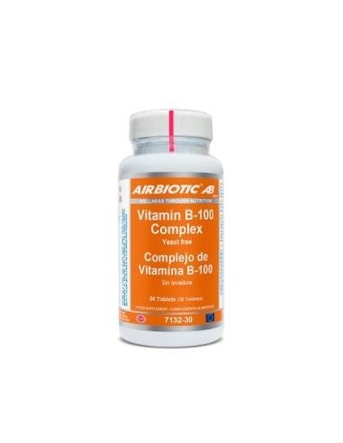 Pack 3x2 Vitamin B-100 Complex 30 Comprimidos de Airbiotic P