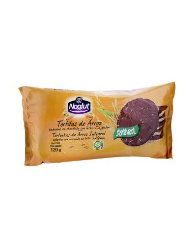 Noglut Tortitas De Arroz Choco Con Leche 8Ud 120Gr Santiveri