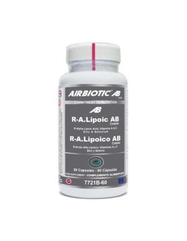 Pack 3x2 R-A. Lipoico Ab Complex 60Cap. de Airbiotic Pack