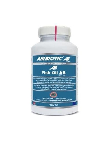 Pack 3x2 Fish Oil Ab 1200Mg. 120Cap. de Airbiotic Pack